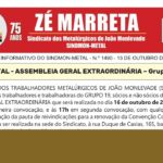 Edital de convocação – Grupo 19